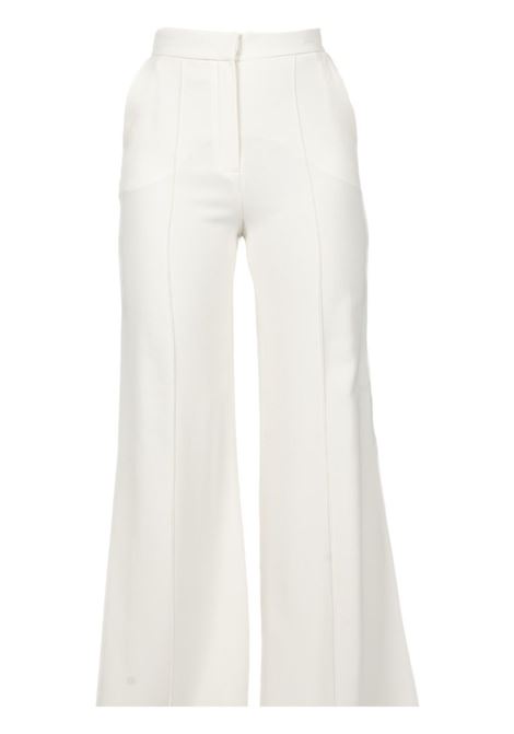 Pantaloni a gamba ampia in bianco ELie Saab - donna ELIE SAAB | P0071NF24CD003W0001